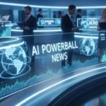 최신 AI파워볼 기술 뉴스를 편집하는 전문 에디터의 모습